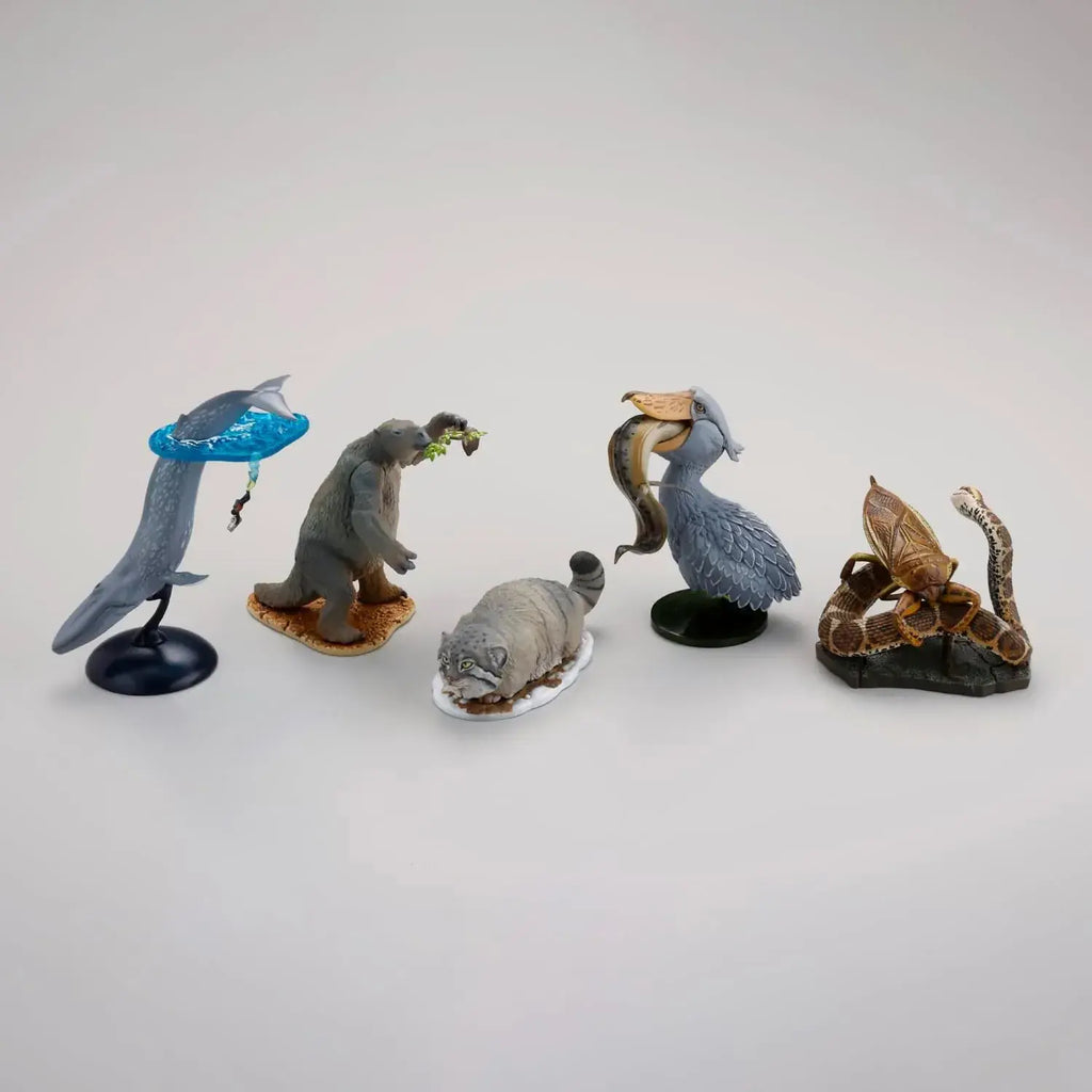 Kaiyodo Kochi Darwin Creatures Miniature Figure Set, 10 Pieces