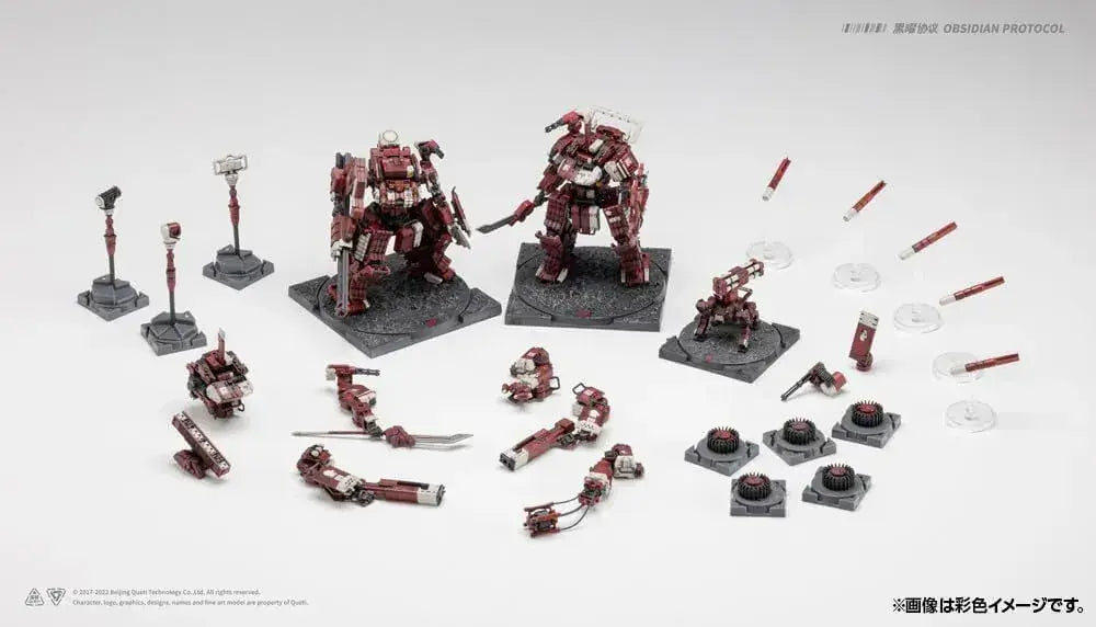 Kotobukiya Ember Obsidian Protocol RDL Heavy Metal Expansion Set