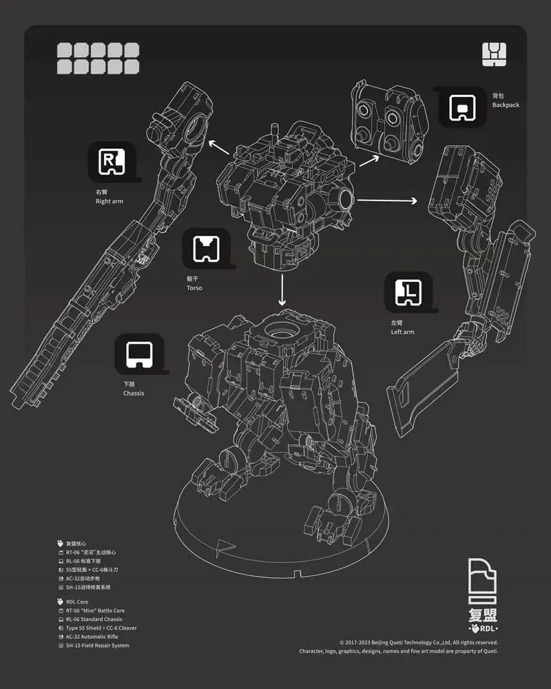 Kotobukiya Ember Obsidian Protocol RDL Iron Kite Expansion Pack