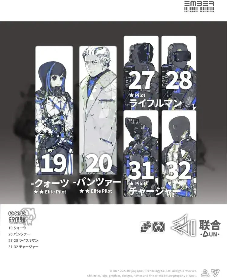 Kotobukiya Ember Obsidian Protocol UN Core Pack Plastic Model Kit