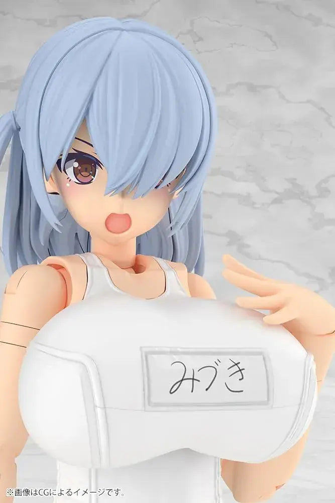 Kotobukiya Frame Arms Girl Mizuki School Swimsuits White Ver. Model Kit