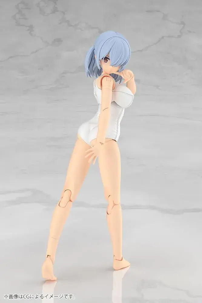 Kotobukiya Frame Arms Girl Mizuki School Swimsuits White Ver. Model Kit