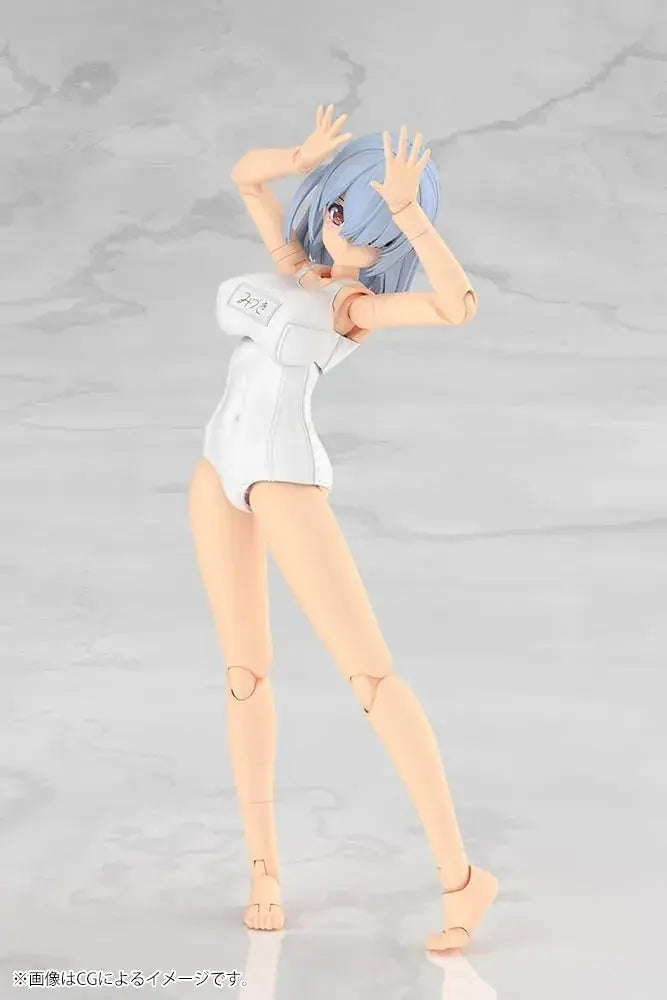 Kotobukiya Frame Arms Girl Mizuki School Swimsuits White Ver. Model Kit