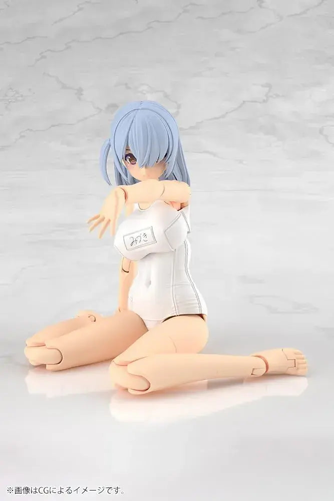 Kotobukiya Frame Arms Girl Mizuki School Swimsuits White Ver. Model Kit