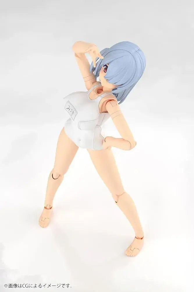 Kotobukiya Frame Arms Girl Mizuki School Swimsuits White Ver. Model Kit