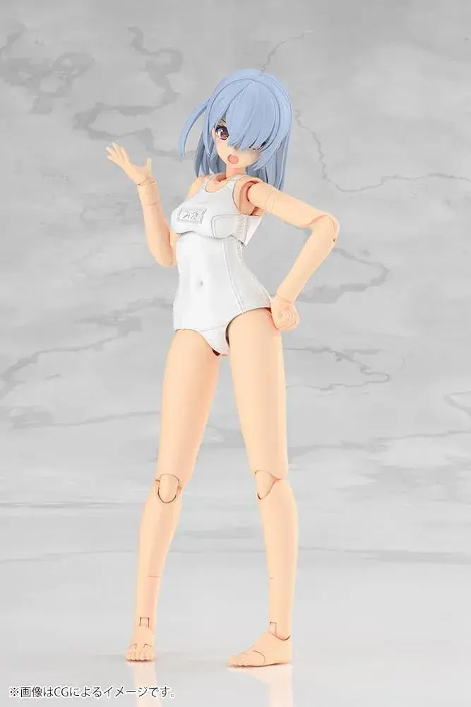 Kotobukiya Frame Arms Girl Mizuki School Swimsuits White Ver. Model Kit