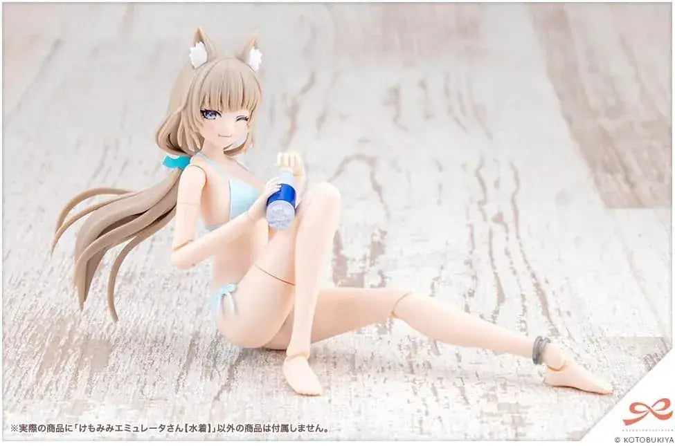 Kotobukiya Kemomimi Emulator Swimsuit Figure 1/10 Scale Kit