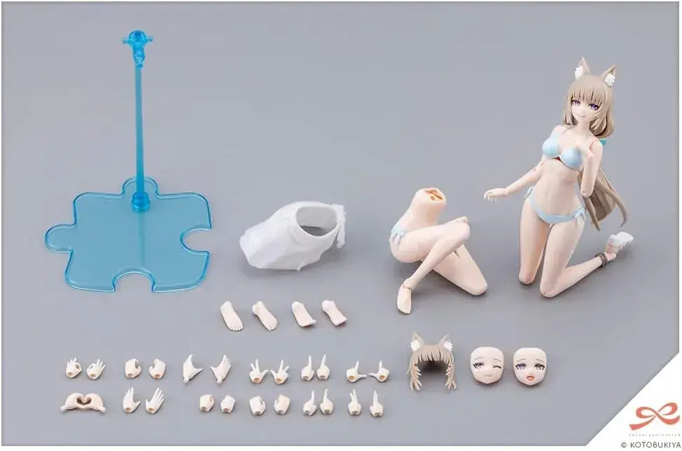 Kotobukiya Kemomimi Emulator Swimsuit Figure 1/10 Scale Kit