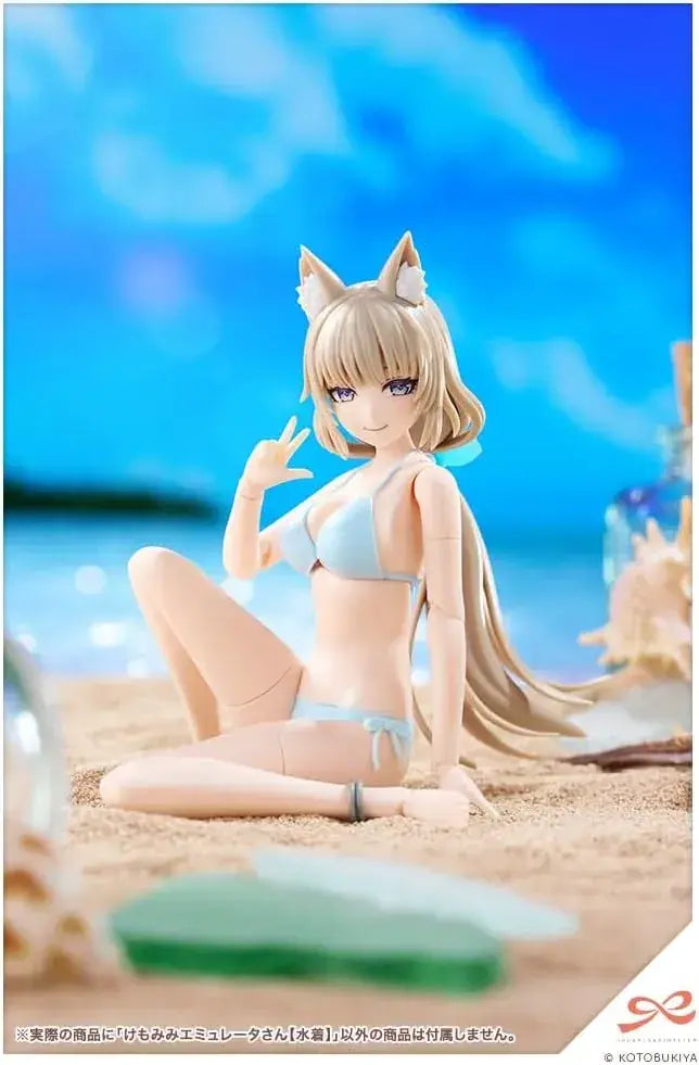 Kotobukiya Kemomimi Emulator Swimsuit Figure 1/10 Scale Kit