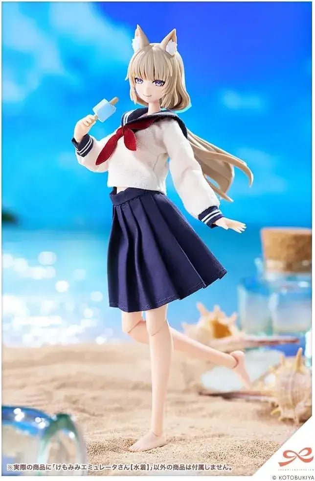 Kotobukiya Kemomimi Emulator Swimsuit Figure 1/10 Scale Kit