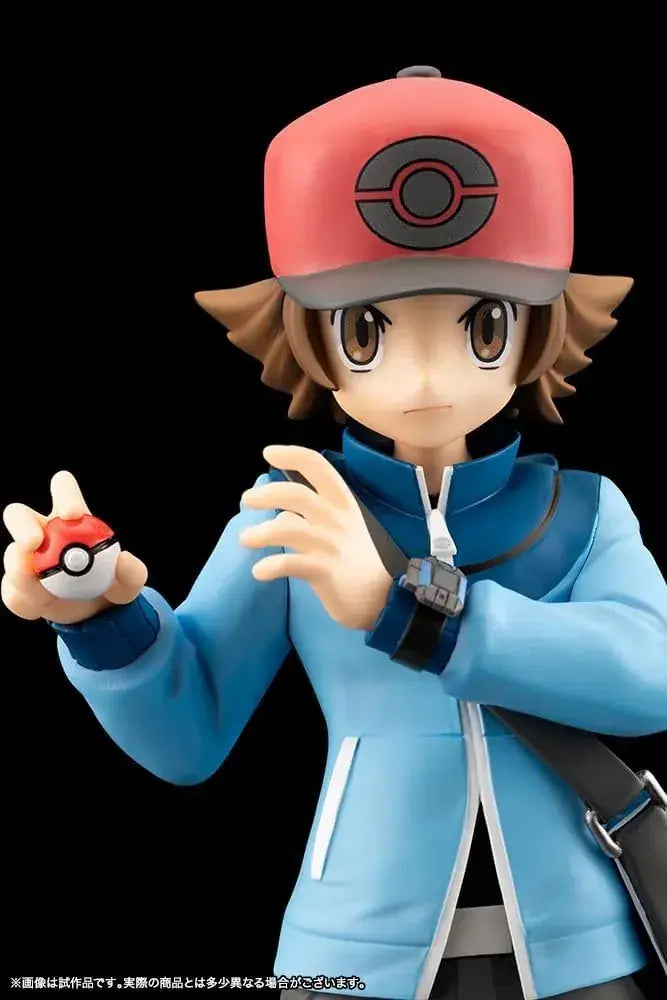 Kotobukiya Pokemon ARTFX J Touya with Victini PVC Figure 20cm