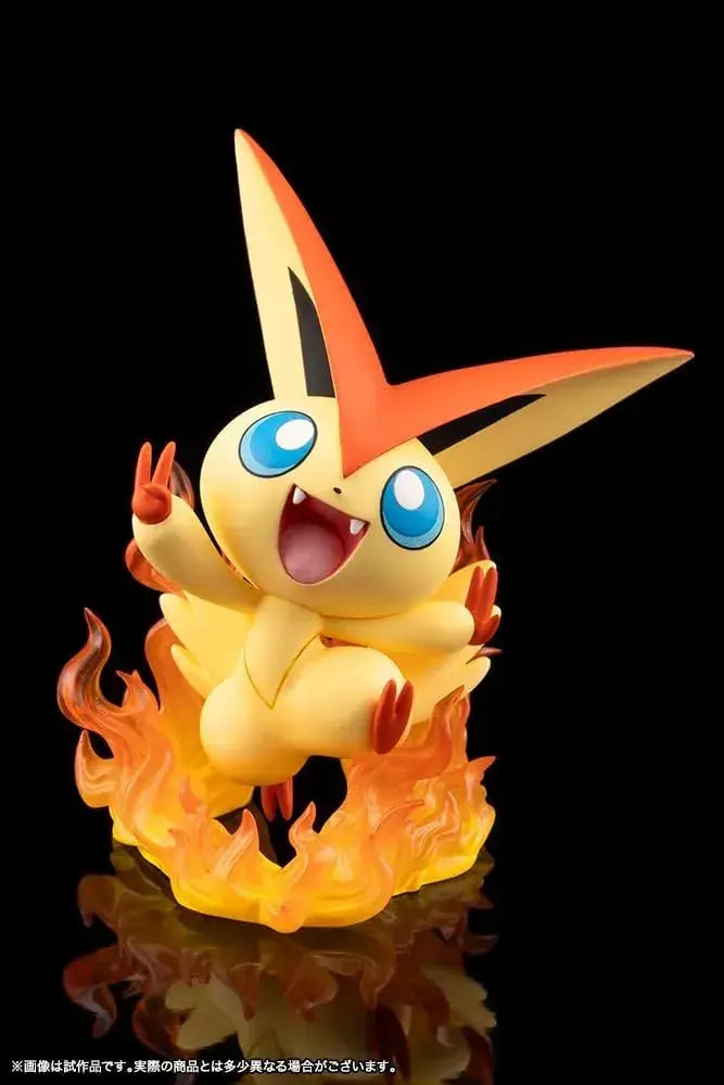 Kotobukiya Pokemon ARTFX J Touya with Victini PVC Figure 20cm