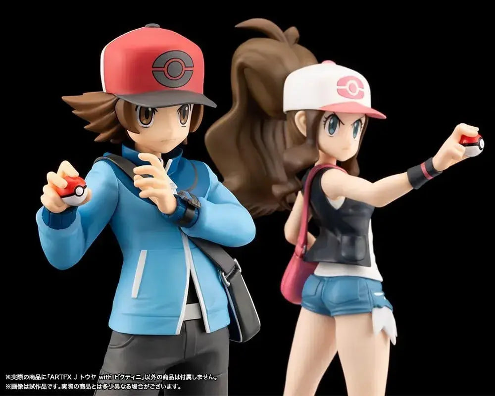 Kotobukiya Pokemon ARTFX J Touya with Victini PVC Figure 20cm