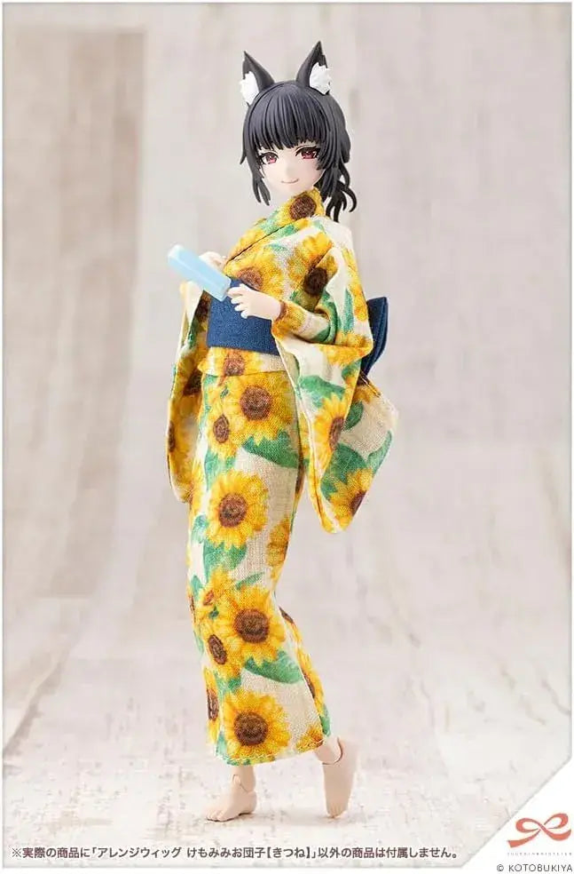 Kotobukiya Sougai Girl Garden Kumami Bun Fox Wig Figure Set