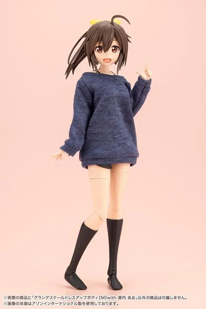 Kotobukiya Sougai Girl M Dress-Up Body Figure with Ao Parts Set