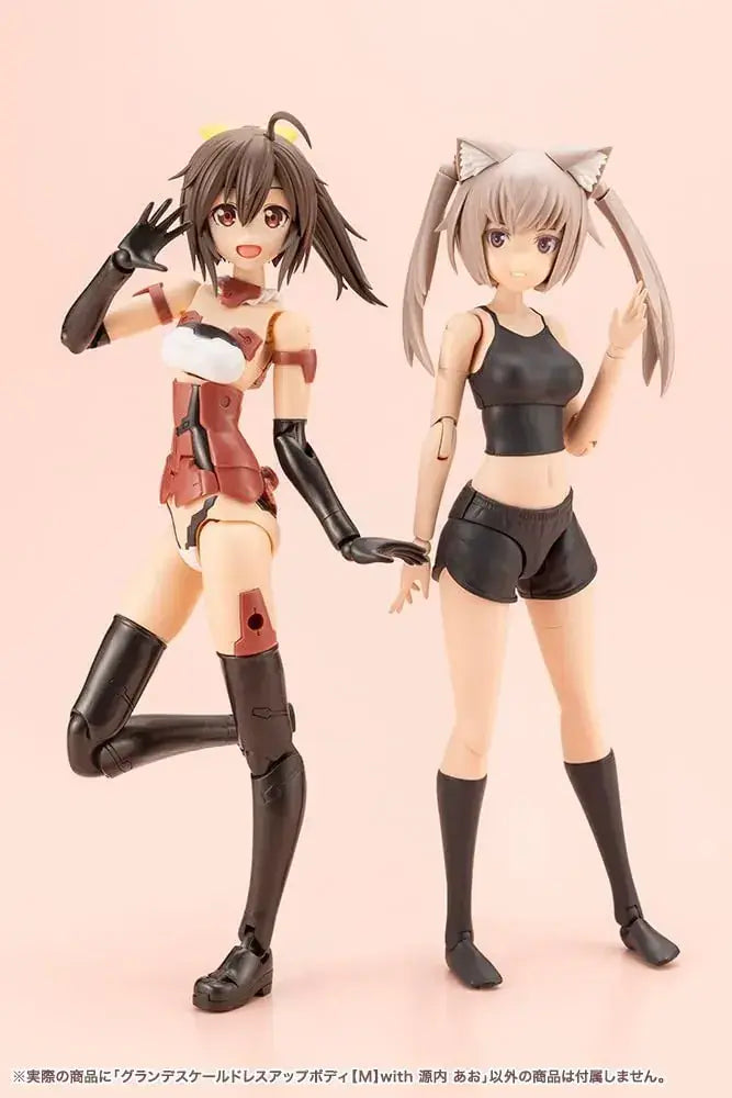 Kotobukiya Sougai Girl M Dress-Up Body Figure with Ao Parts Set