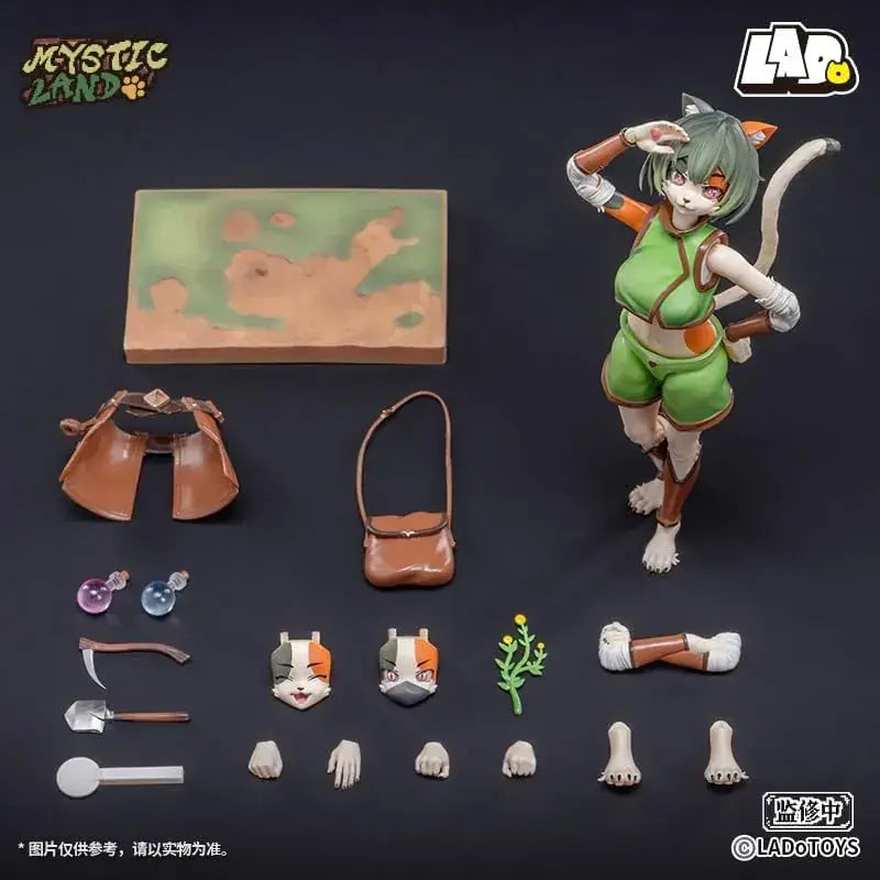 Lado Toys ERA 002 Tonia Herbaceous 1/12 Scale PVC Action Figure