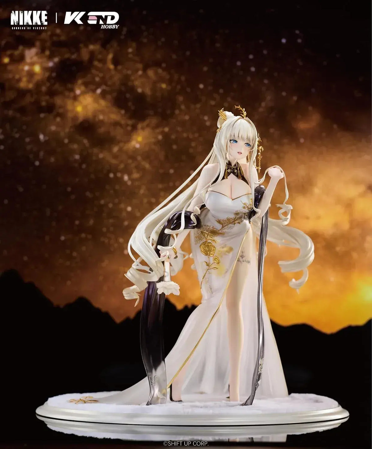 Lim Land Nikke Crown Glorious Flower Figure 1/4 Scale PVC ABS