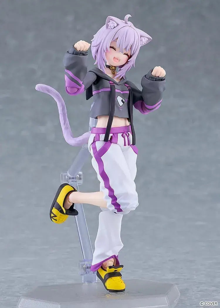 Max Factory Figma Cat Mackerel Pre-Painted Action Figure 5.5in