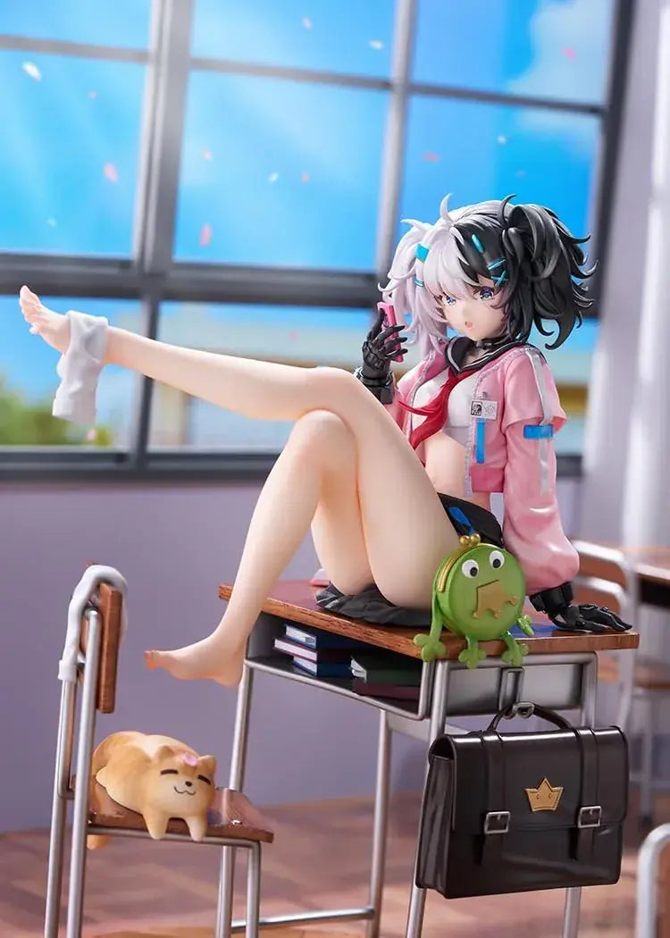 Max Factory Snowbreak Ichel Chibi Leopard Scale Figure Display