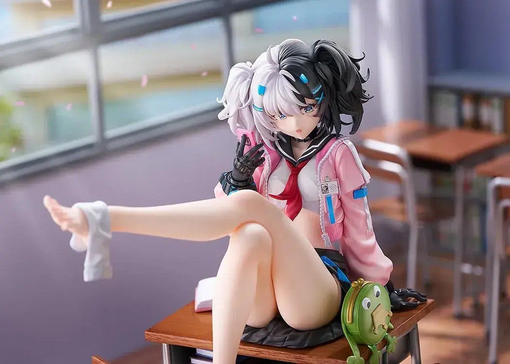 Max Factory Snowbreak Ichel Chibi Leopard Scale Figure Display
