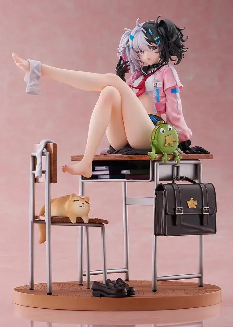 Max Factory Snowbreak Ichel Chibi Leopard Scale Figure Display