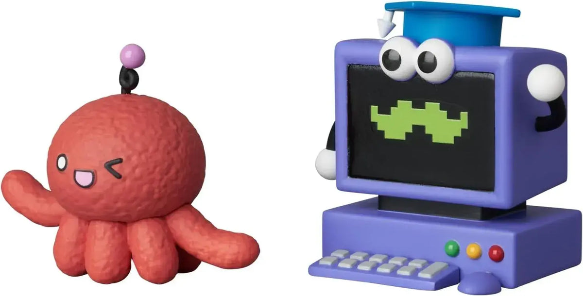 Medicom UDF Toy Educational Program Paul & Professor Figure 50mm