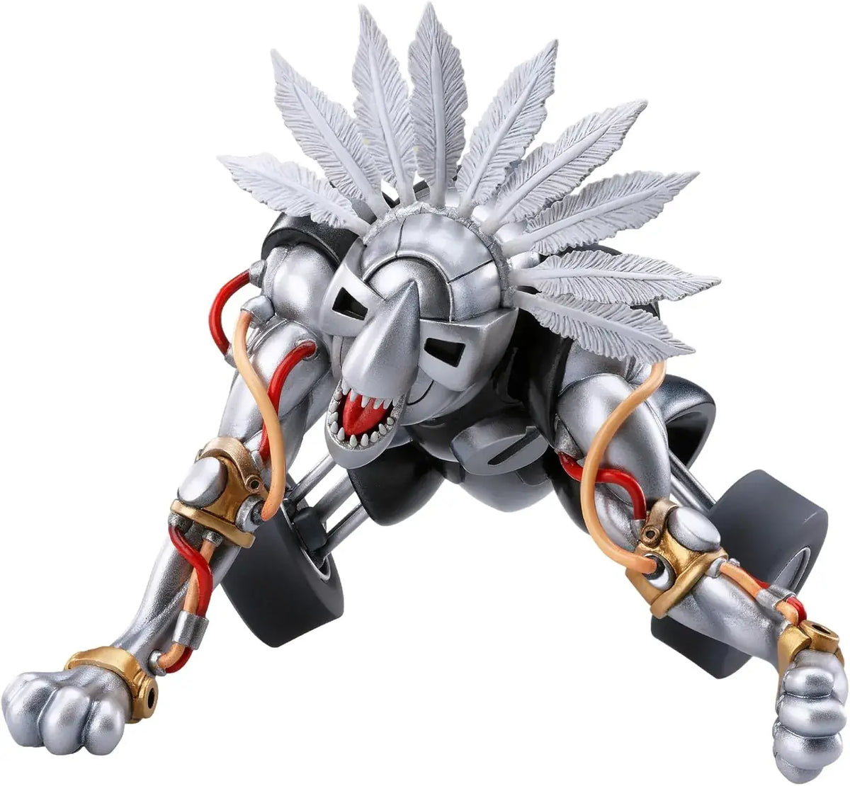 Medicos Entertainment Statue Legend The Fool Figure Silver 95mm