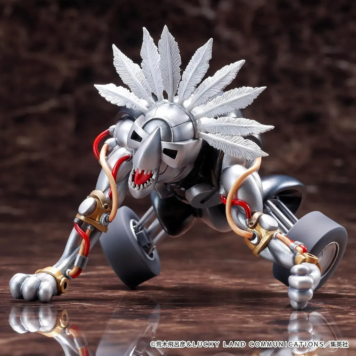 Medicos Entertainment Statue Legend The Fool Figure Silver 95mm