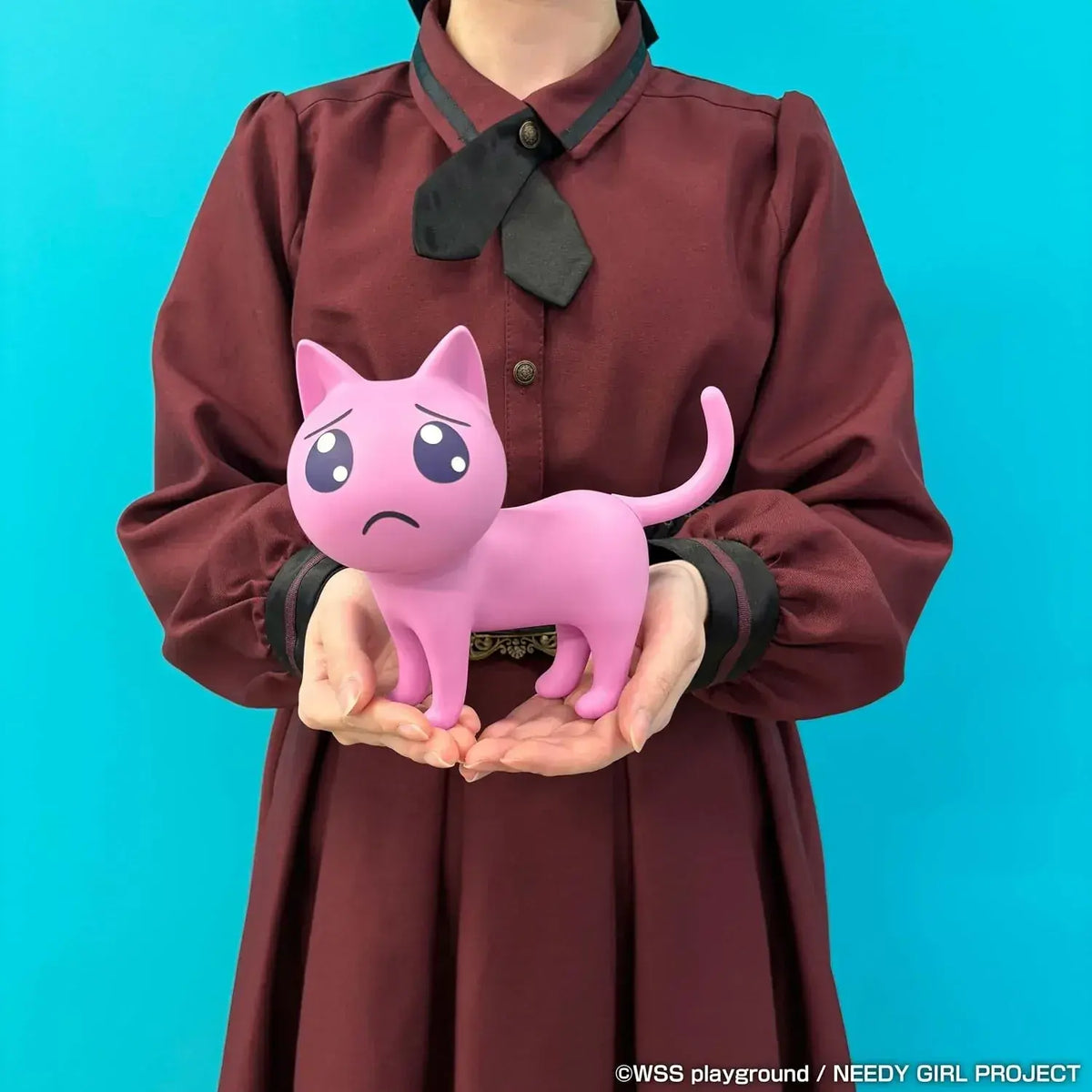 Medicos Pien Cat Soft Vinyl Figure 15 cm Pink Anime Display