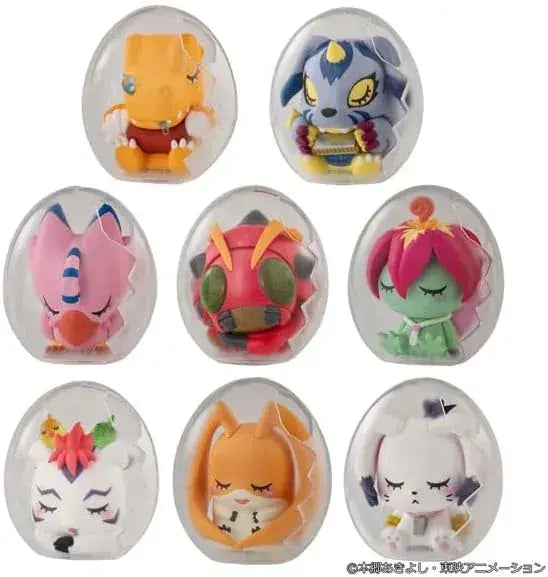 MegaHouse Digimon Adventure Goodnight Egg Figure 8-Piece Box