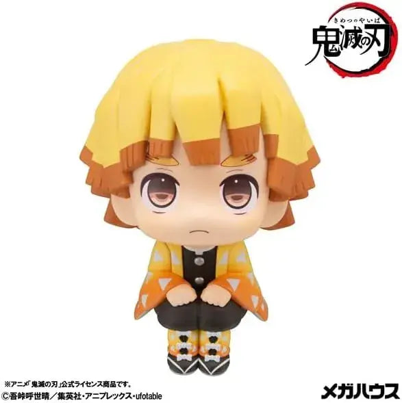 MegaHouse Look Up Demon Slayer Zenitsu Figure Mun Version 110mm