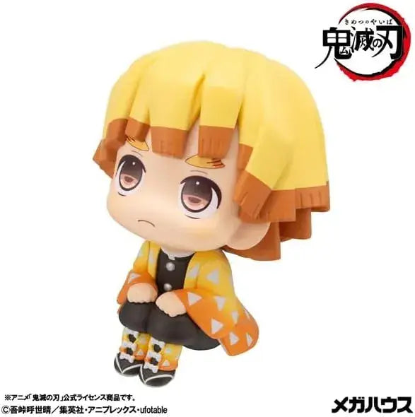 MegaHouse Look Up Demon Slayer Zenitsu Figure Mun Version 110mm