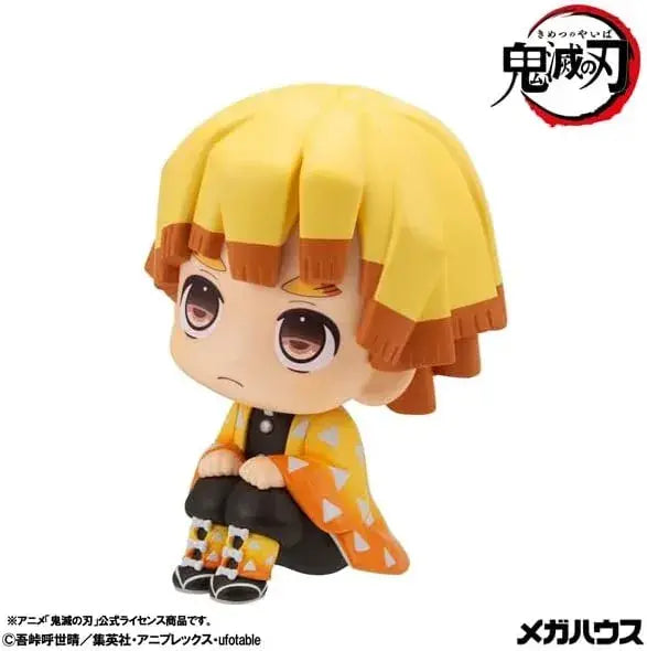 MegaHouse Look Up Demon Slayer Zenitsu Figure Mun Version 110mm