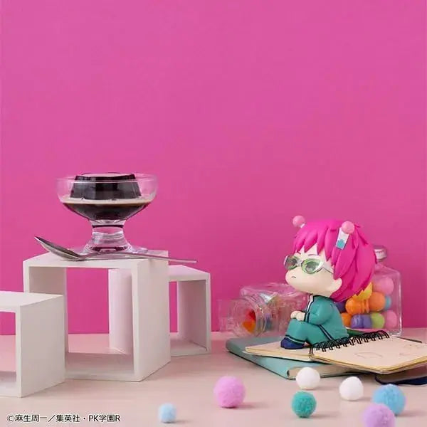 MegaHouse Luckup Saiki Kusuo Pre-painted Articulated PVC Figure