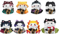 MegaHouse Mega Cat Project Devil Blade Maneki Neko Figures 8-Pack