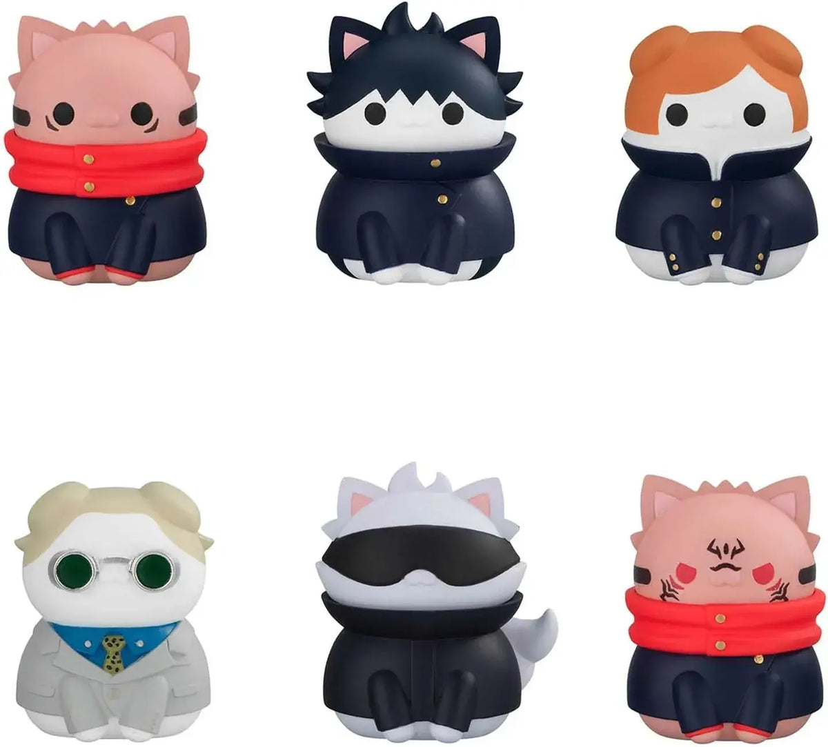 MegaHouse Mega Cat Accessories Magical Battle Shibuya 8-Piece Box