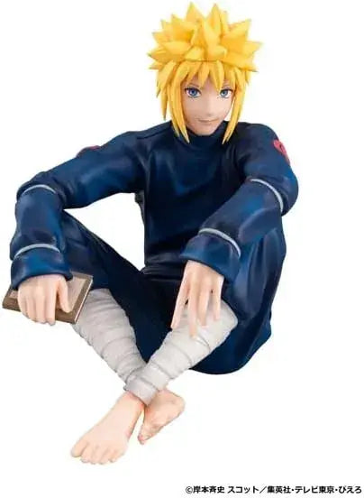 MegaHouse Naruto Shippuden Minato Seated PVC Display Figure 10 cm