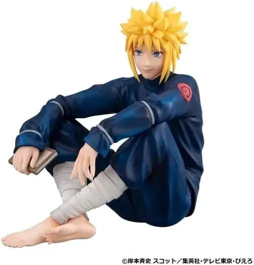 MegaHouse Naruto Shippuden Minato Seated PVC Display Figure 10 cm