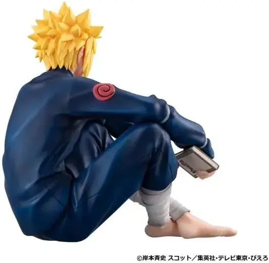 MegaHouse Naruto Shippuden Minato Seated PVC Display Figure 10 cm