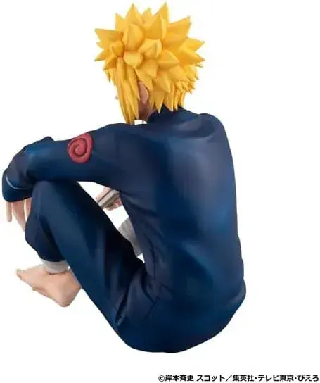 MegaHouse Naruto Shippuden Minato Seated PVC Display Figure 10 cm