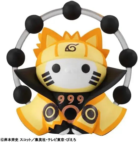 MegaHouse Naruto Shippuden Nyaruto Last Battle 8 Piece Figure Box