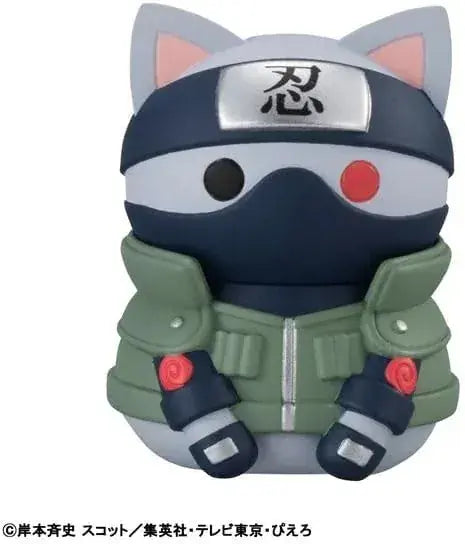 MegaHouse Naruto Shippuden Nyaruto Last Battle 8 Piece Figure Box