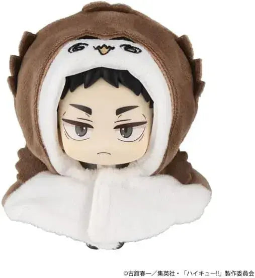 MegaHouse Rukapu Poncho Haikyu Acadia Owl Figure Accessory 120 mm