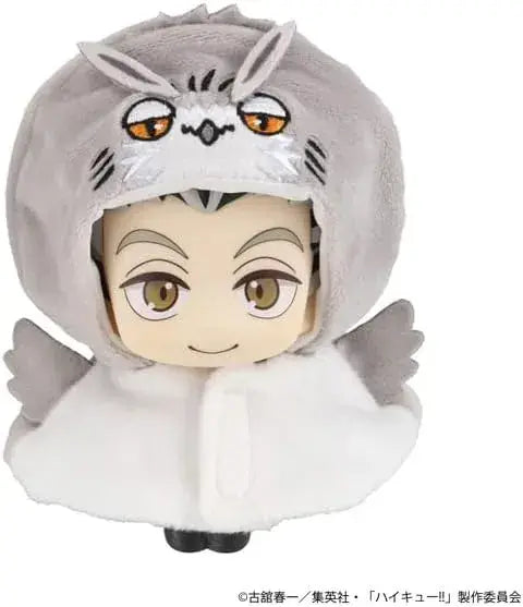 MegaHouse Rukupu Poncho Haikyu!! Boct Owl PVC Figure Accessory