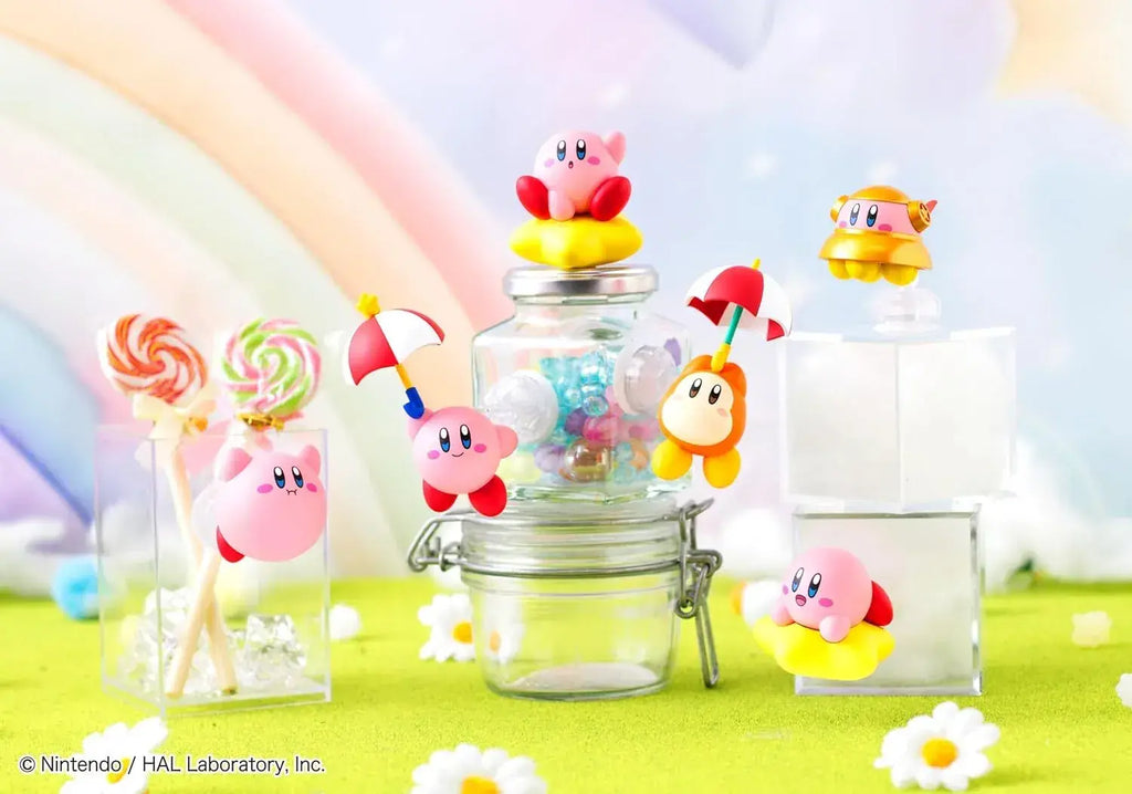 MegaHouse Trout Kirby Star Figure Attachment Box of 6, 50 mm