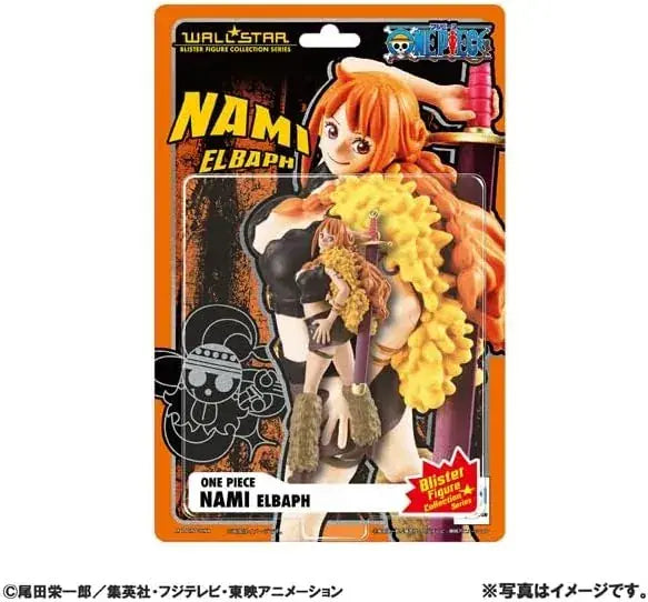 MegaHouse WALLSTAR ONE PIECE Nami Elbaf Arc PVC Figure Toy 15 cm