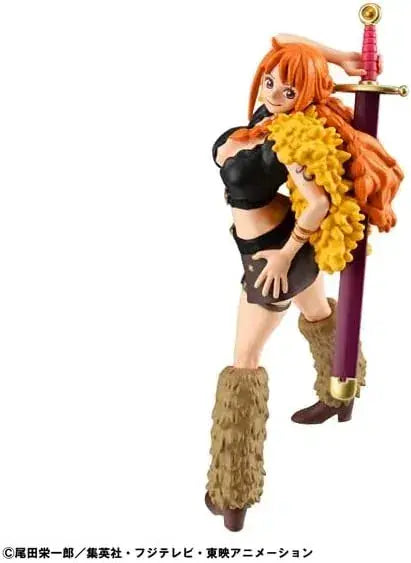 MegaHouse WALLSTAR ONE PIECE Nami Elbaf Arc PVC Figure Toy 15 cm