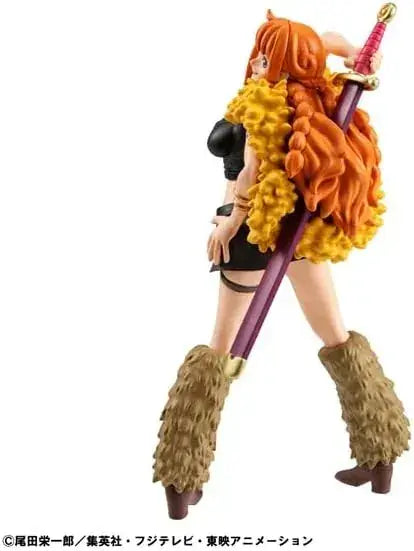 MegaHouse WALLSTAR ONE PIECE Nami Elbaf Arc PVC Figure Toy 15 cm