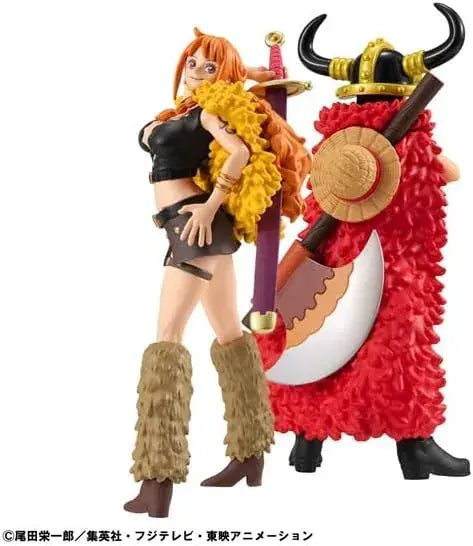 MegaHouse WALLSTAR ONE PIECE Nami Elbaf Arc PVC Figure Toy 15 cm